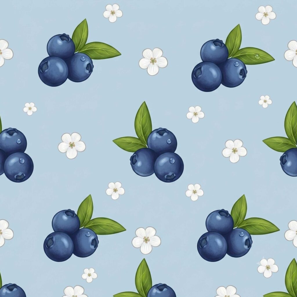 Blueberry Wallpaper Aesthetic
