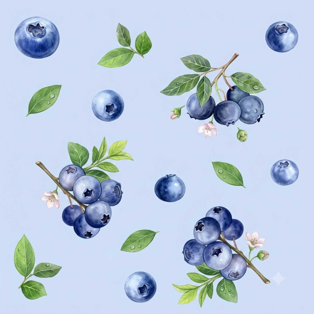 Blueberry wallpaper Cute