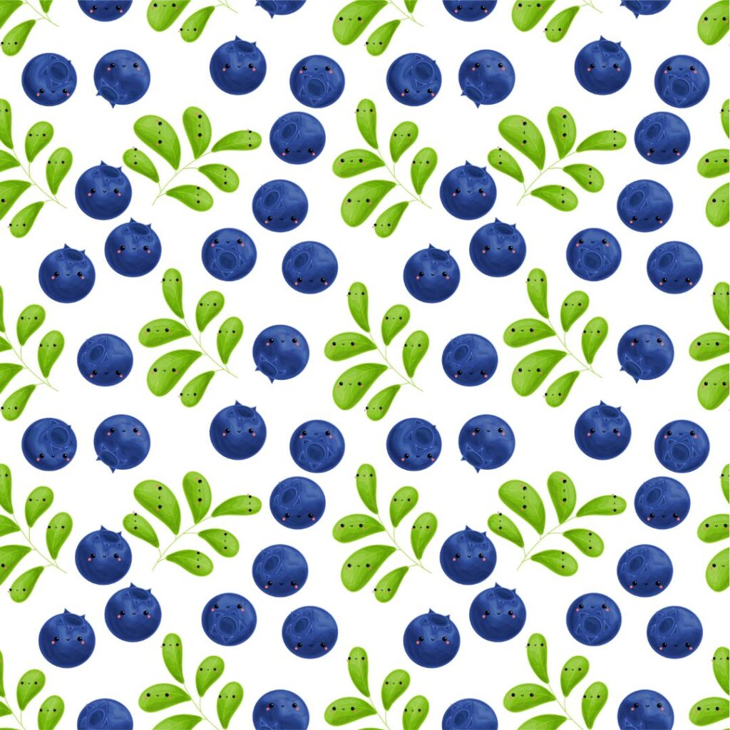 Blueberry wallpaper aesthetic girl cute phone
