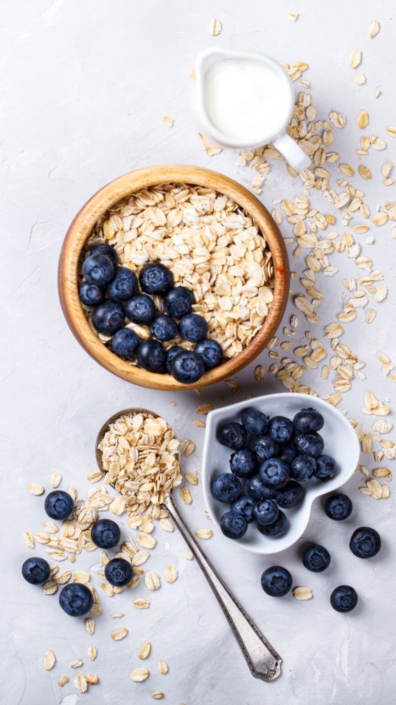 Cereal blueberry wallpaper