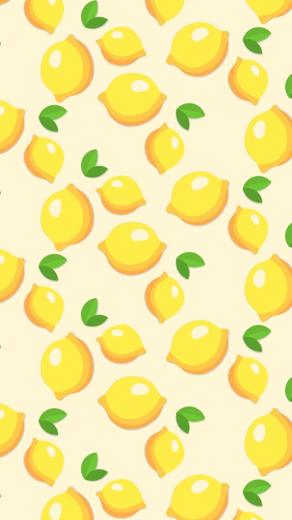 Cute lemon wallpaper