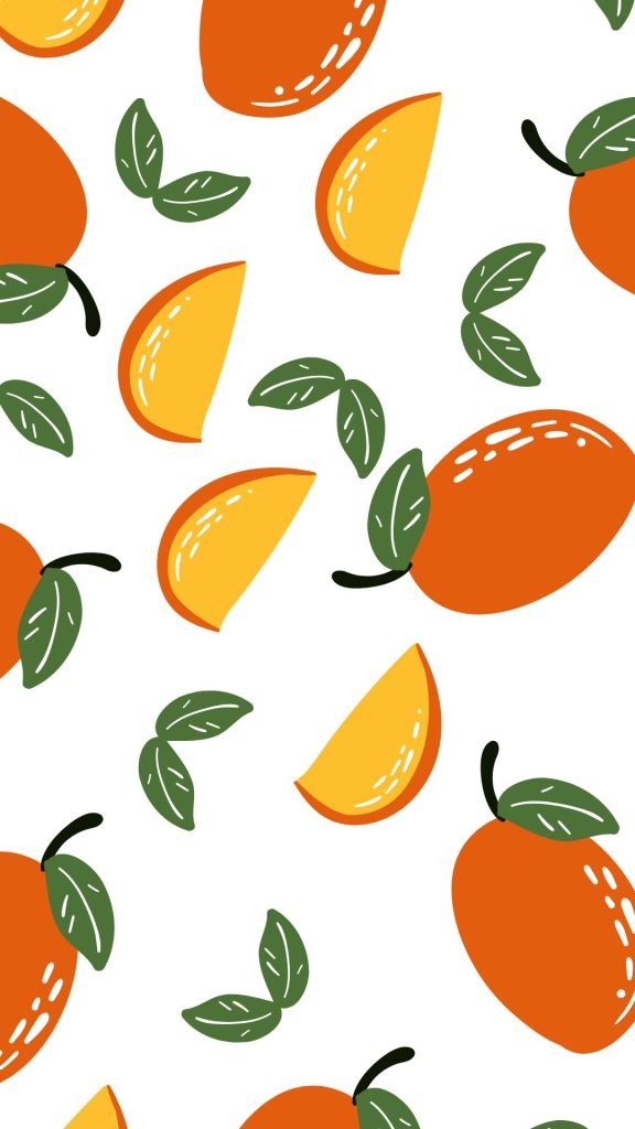 Delicate mango wallpaper