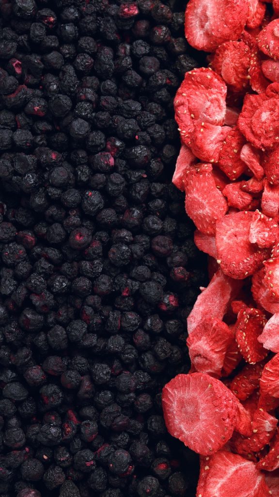 Dried blueberry wallpaper