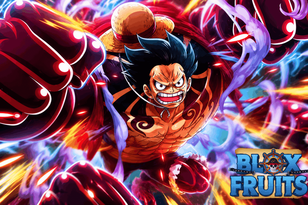 Fierce monk in explosive combat action