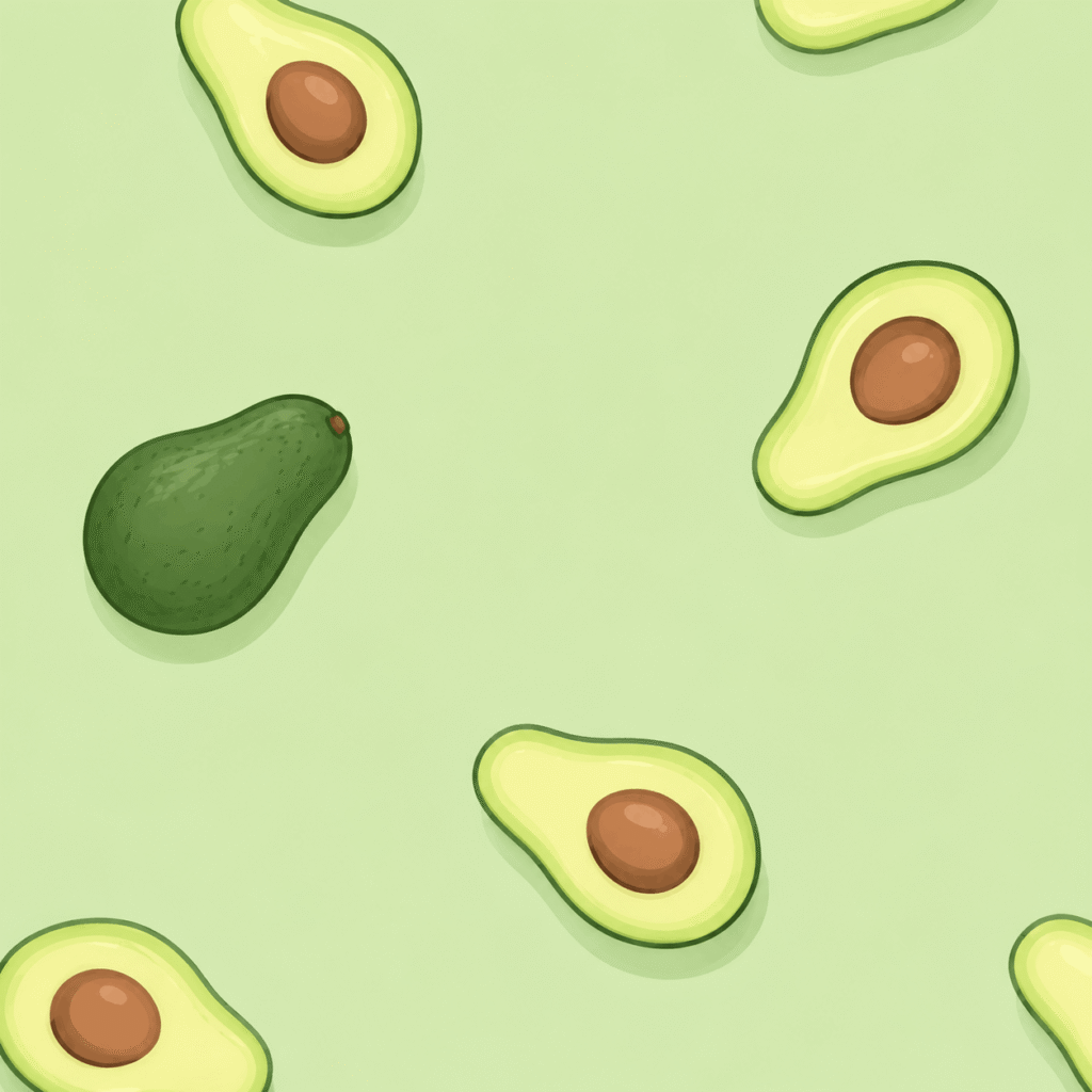 Fresh avocado fruit wallpaper