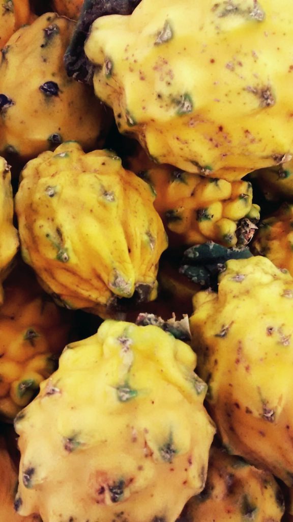 Fresh & healthy yellow dragon fruit wallpaper