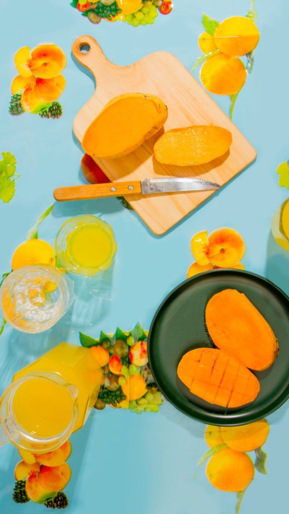 Fruity mango wallpaper