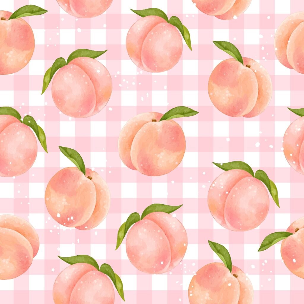Minimal peach wallpaper