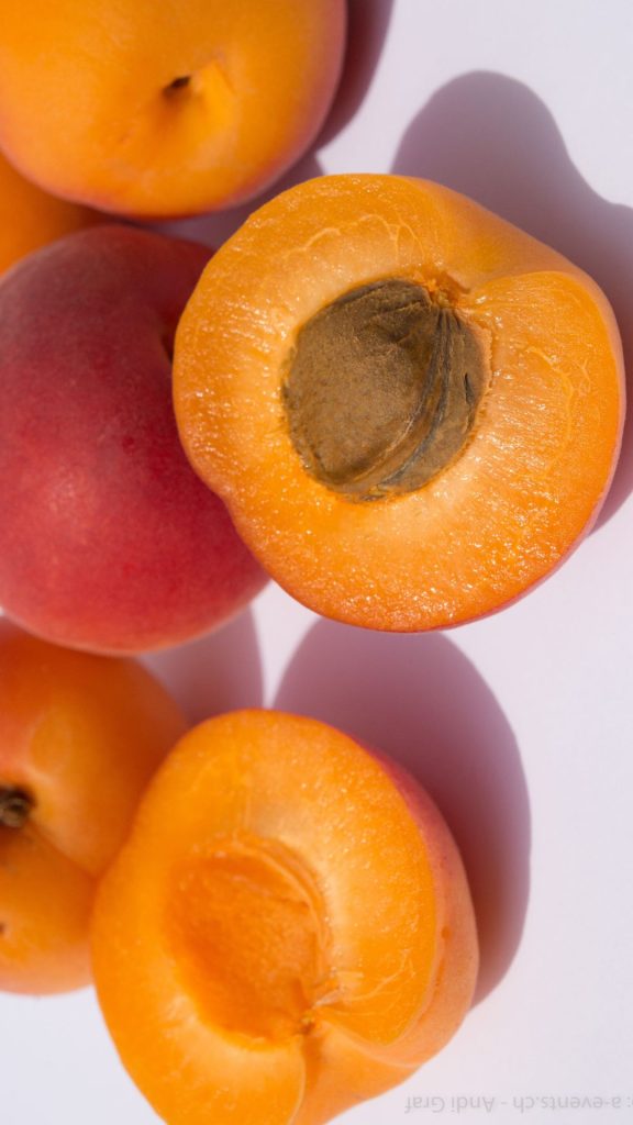 Orange shade peach wallpaper