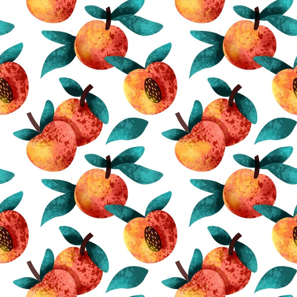 Peach aesthetic background