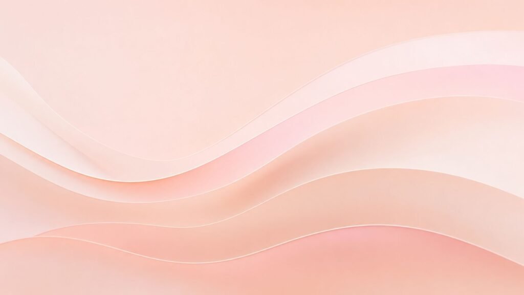 Peach and Pink Minimalist Abstract Desktop Wallpaper