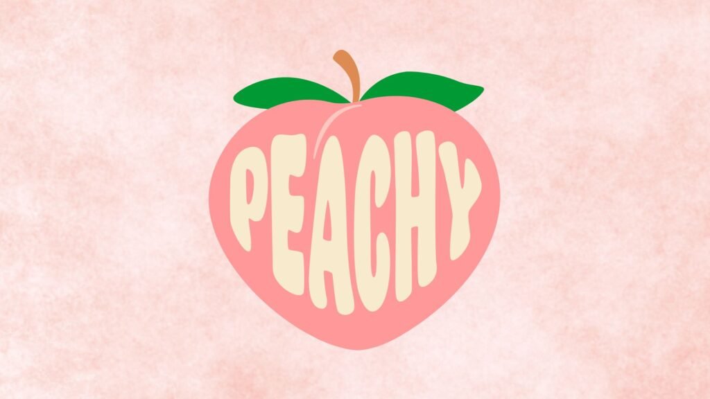 Peach background