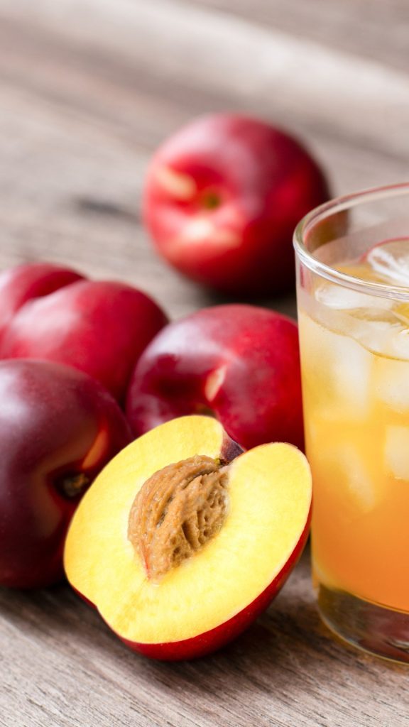 Peach fresh juice peach wallpaper