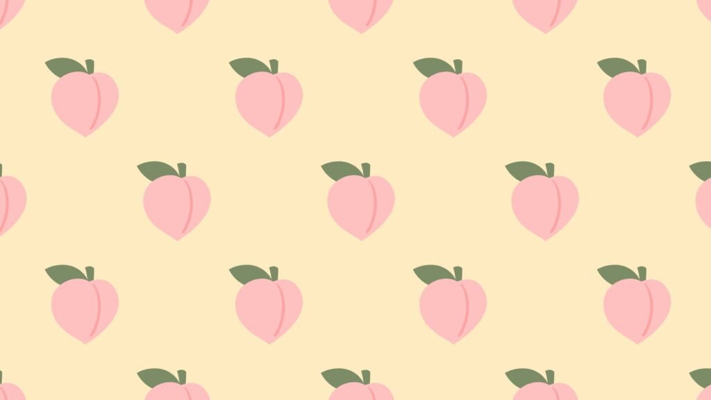 Peach wallpaper for desktop