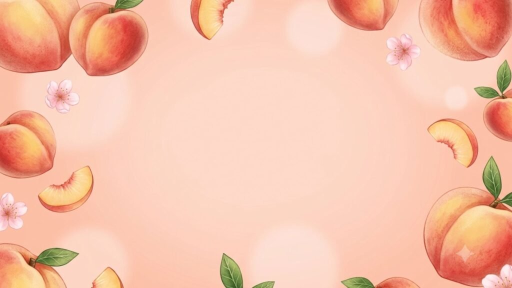 Peach wallpaper hd