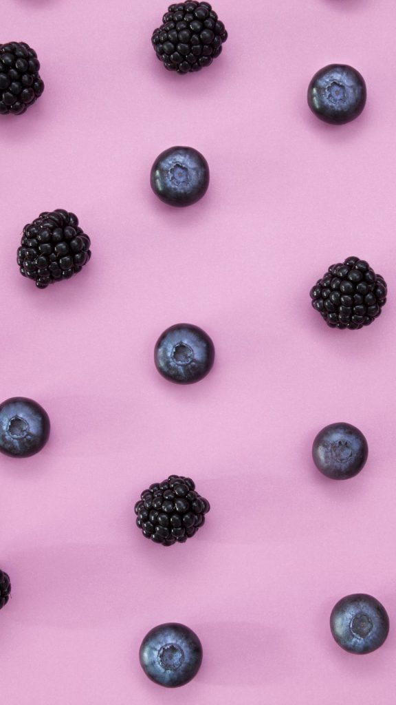 Pink blueberry wallpaper