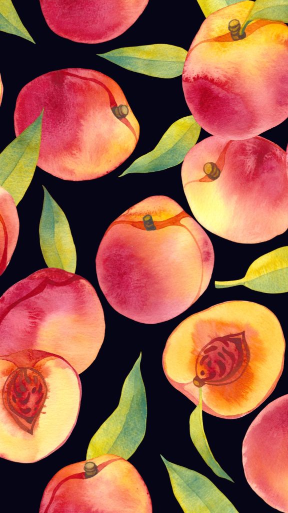 Pinkish peach wallpaper