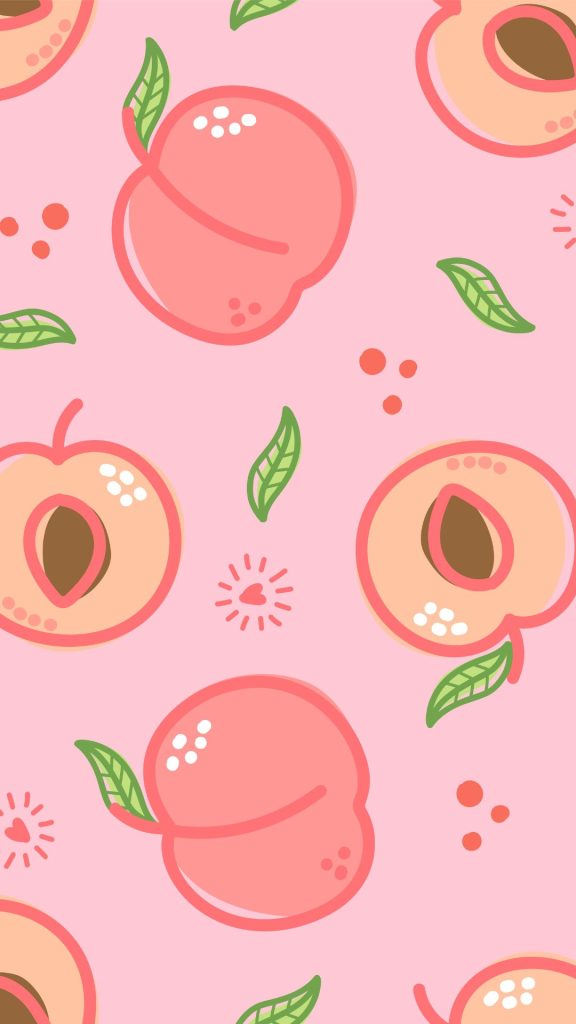 Pinky peach wallpaper