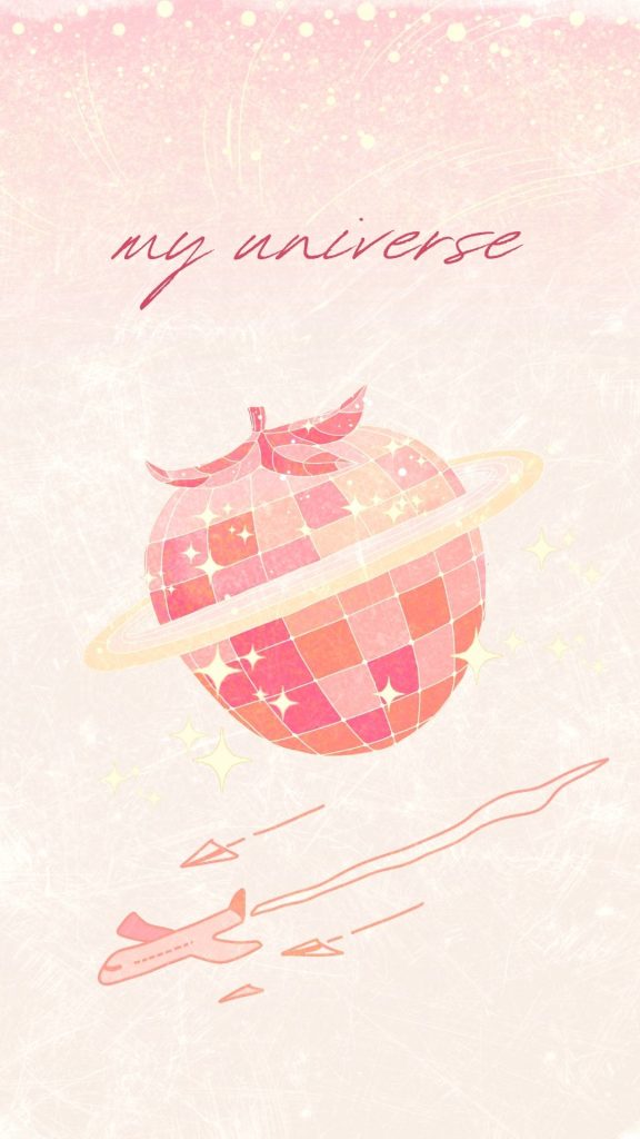 Prettiest strawberry with my universe quote beautiful strawberry wallpapers