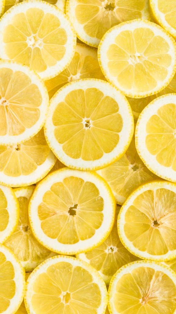 Refreshing lemon wallpaper