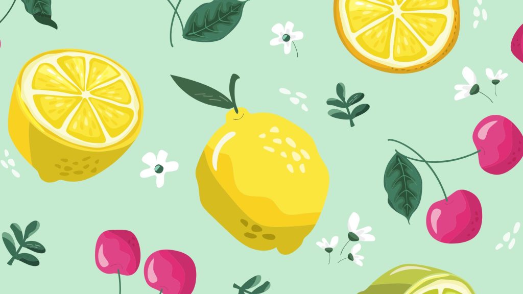 Sky laptop lemon wallpaper