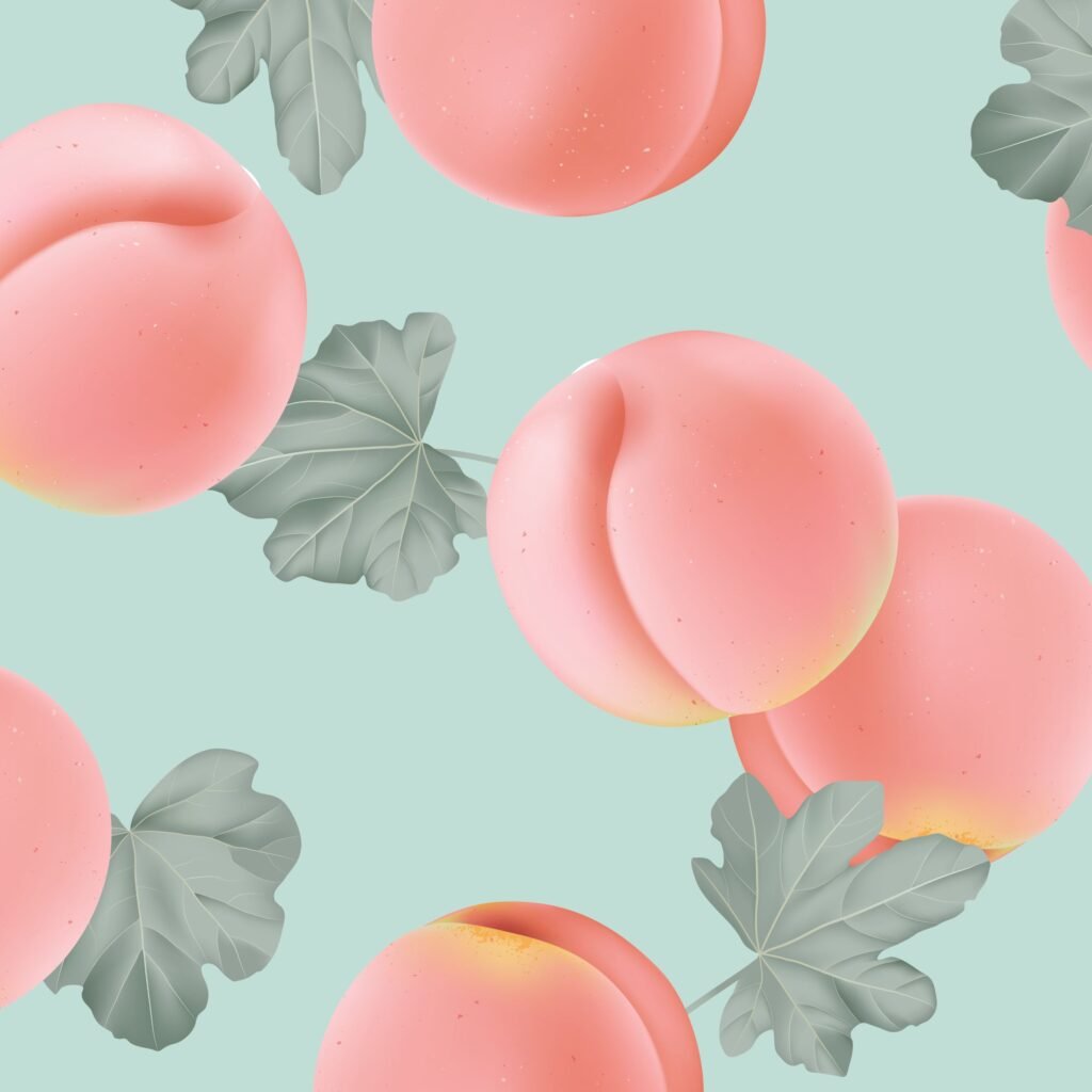 Soft peach wallpaper
