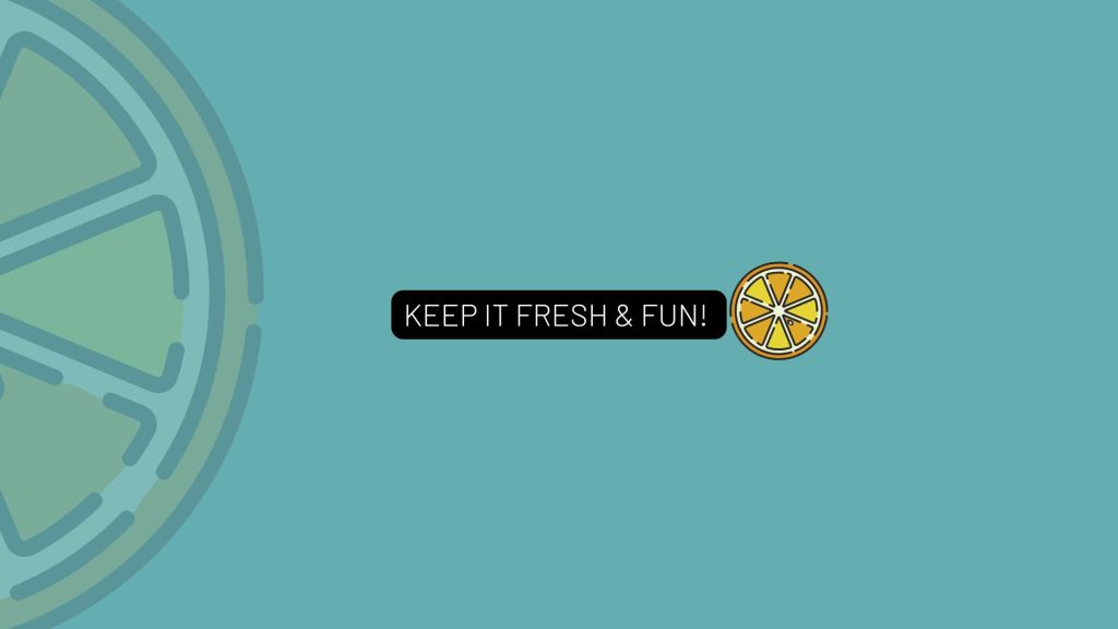 Quotic aesthetic cute orange fruit wallpaper