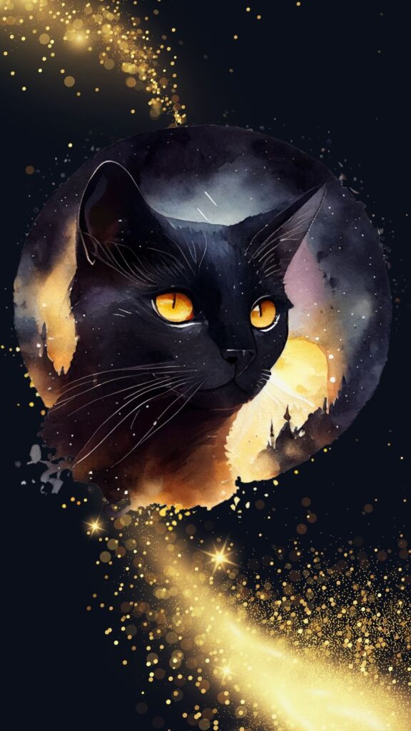 galaxy cat wallpaper