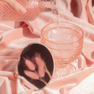 aesthetic pink preppy pfp