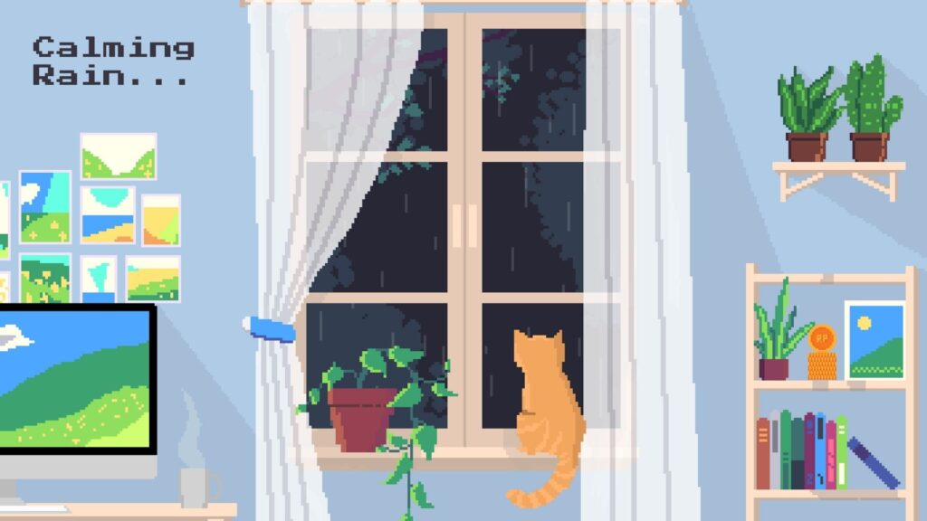 window cat wallpaper for laptop