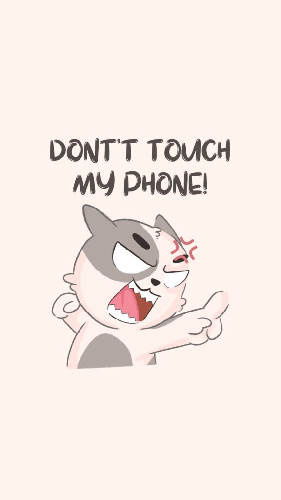 angry cute cat wallpaper cartoon
