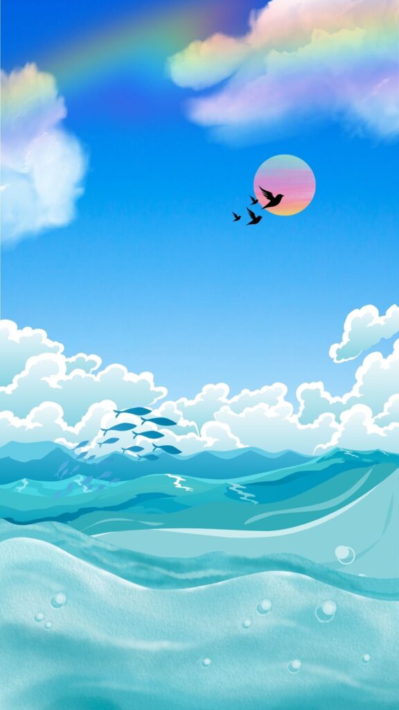 sky anime wallpaper 4k for mobile