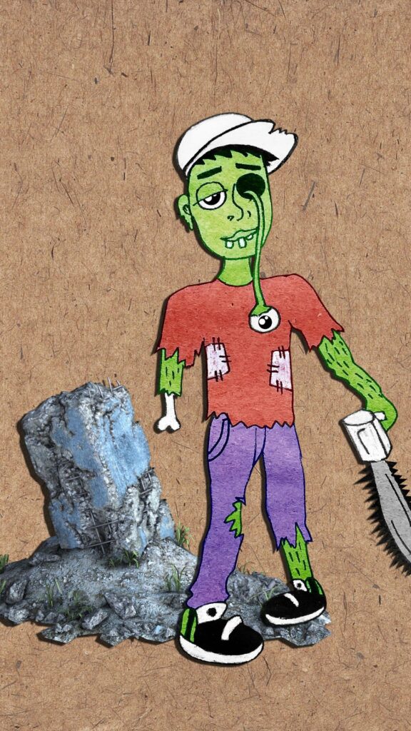 zombie Goofy ahh wallpaper phone