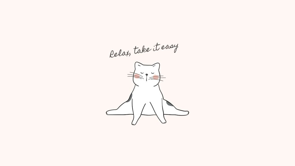 pink cat wallpaper for laptop