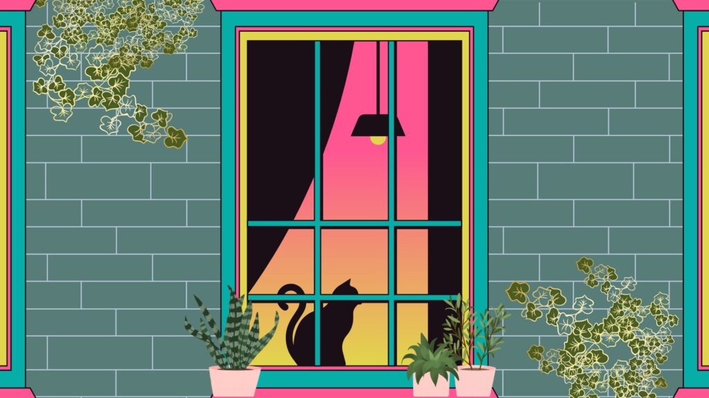 comic cartoon cat wallpaper for laptop