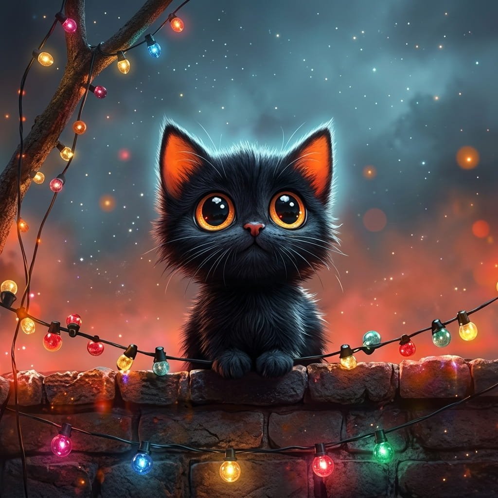 cute cat wallpaper cartoon girl