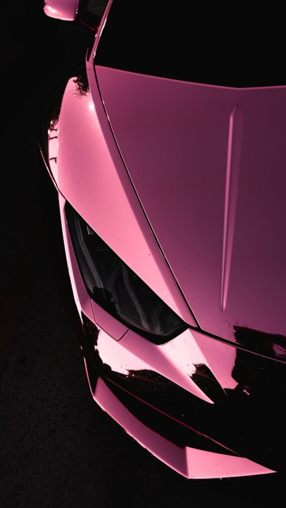 pink car darkness wallpapers