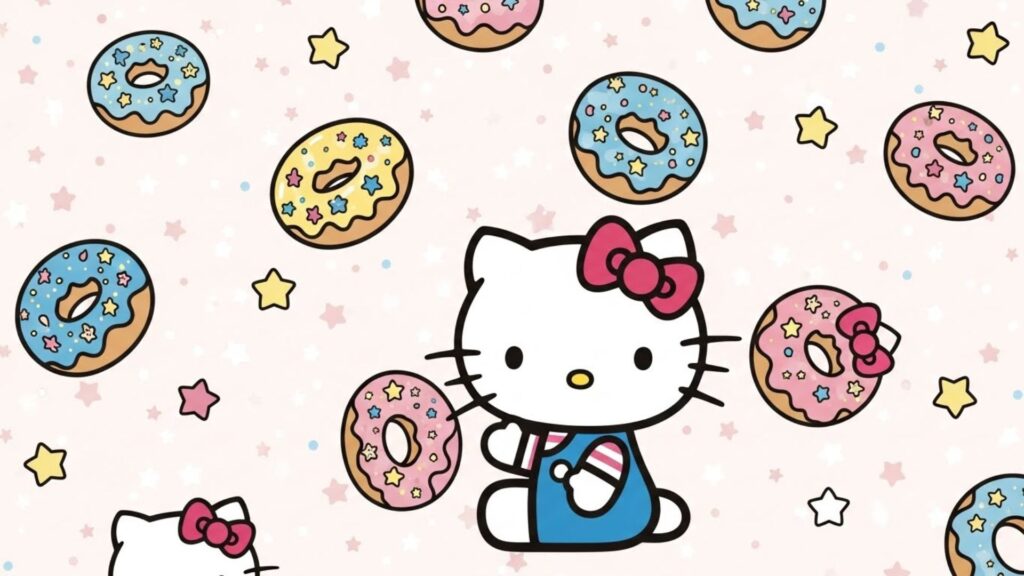 do nuts hello kitty wallpaper laptop