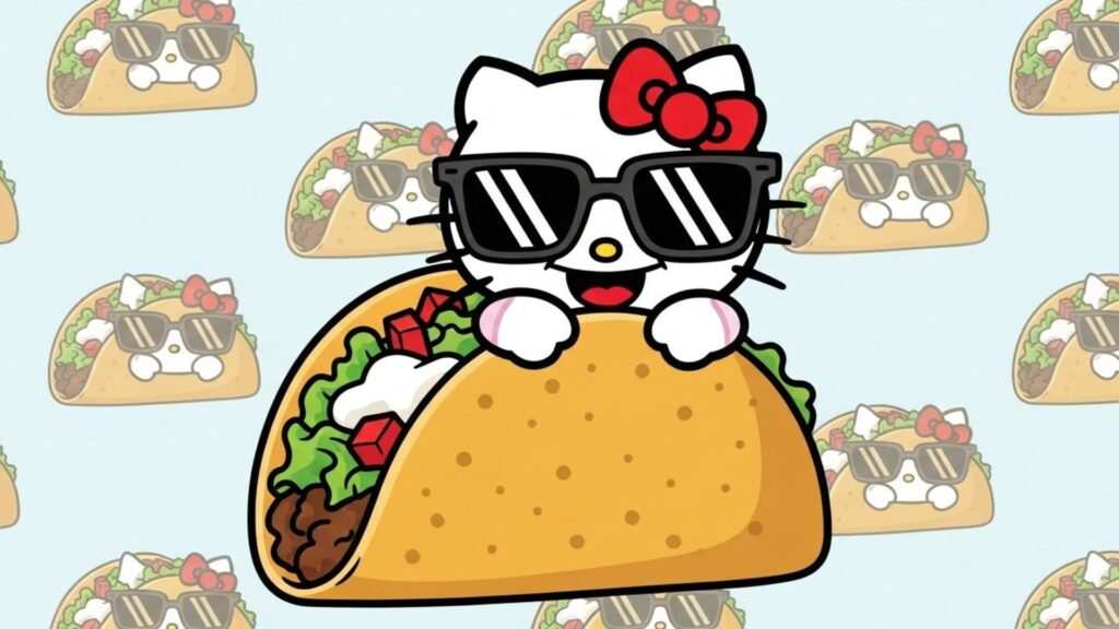 foodie hello kitty wallpaper laptop