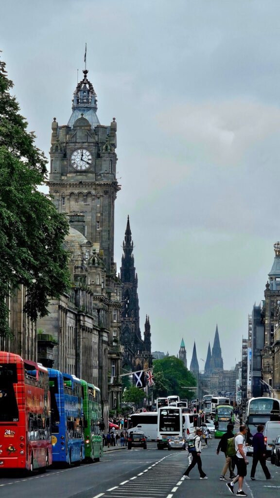 Edinburgh vintage iphone wallpaper