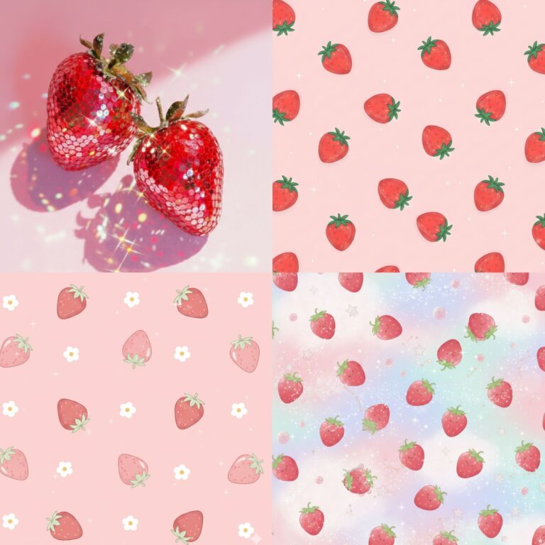 cute strawberry wallpaper