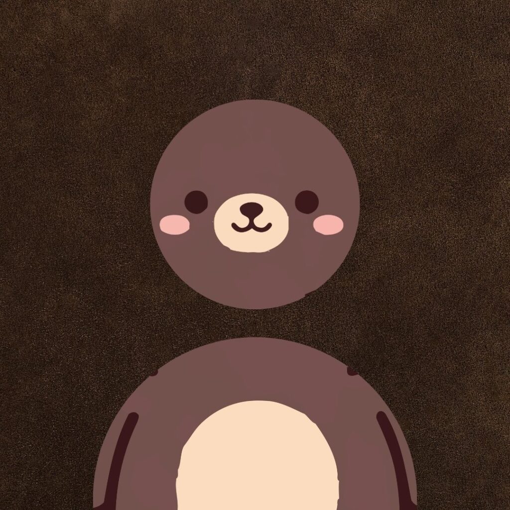 Bear Profile Icon brown aesthetic wallpaper i phone