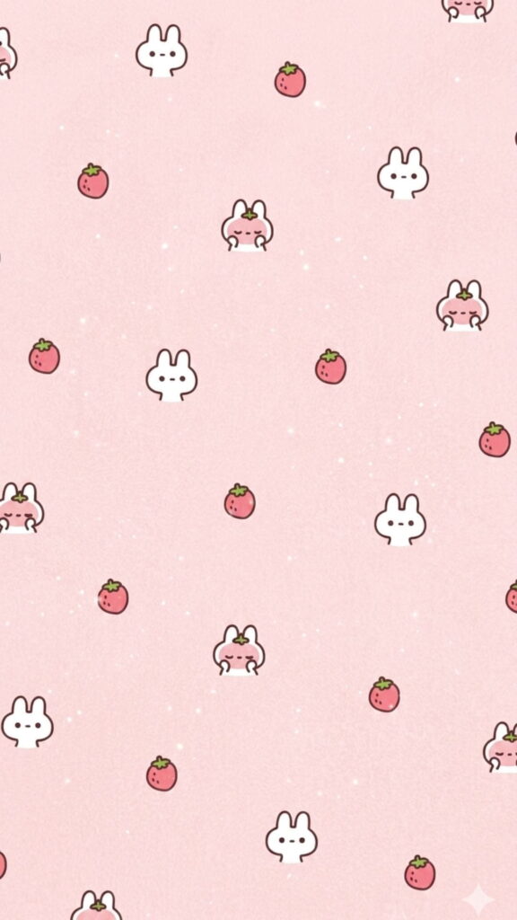 cute strawberry wallpaper