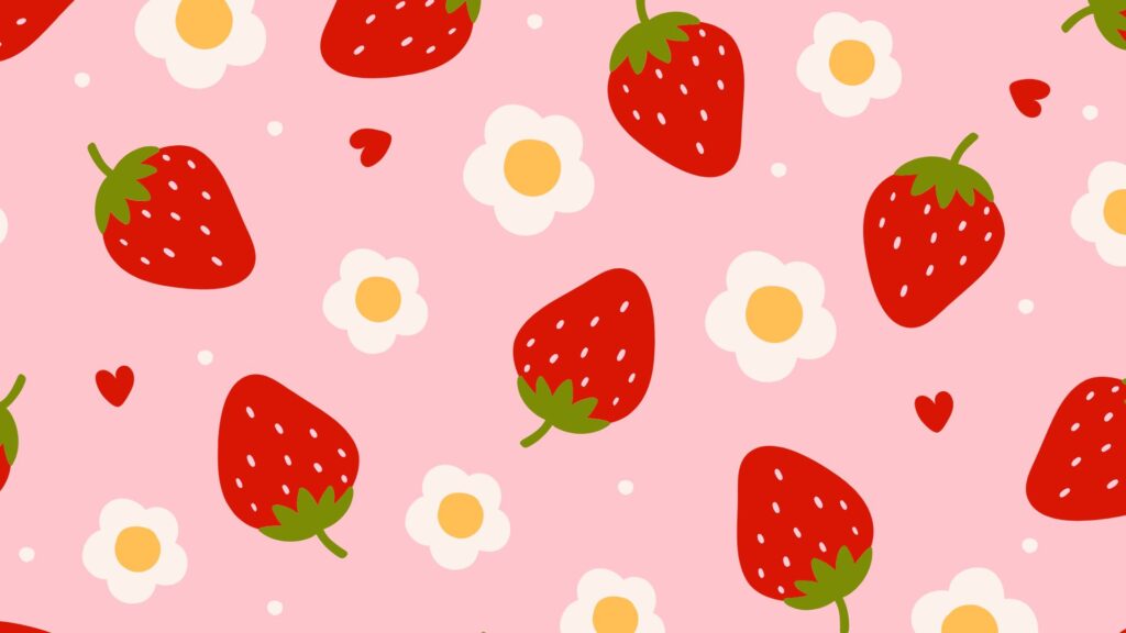 strawberry background