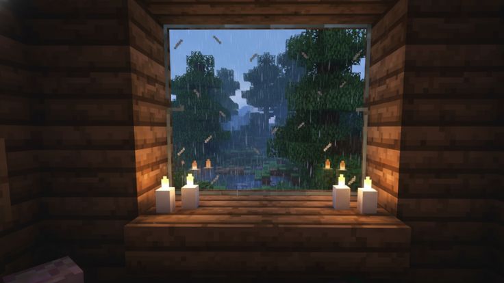 Candles Minecraft Wallpaper