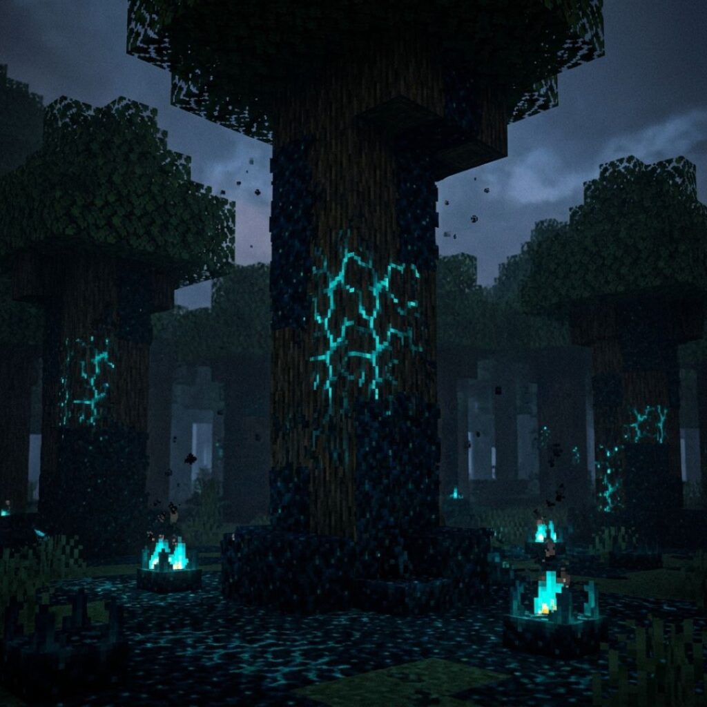 Dark forest Minecraft Wallpaper