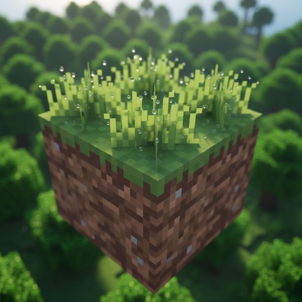 Grass Minecraft Wallpaper