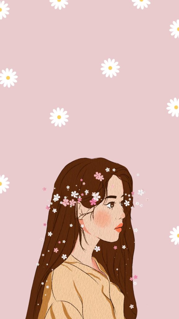 Modern feminine motifs and stylish pink accents, pink coquette wallpaper