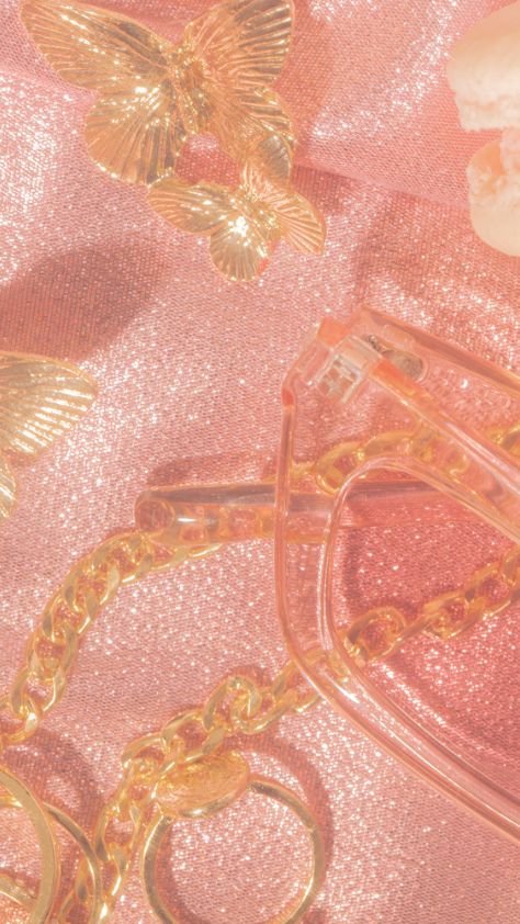 Soft pink aesthetic collage with retro and feminine elements pink wallpaper