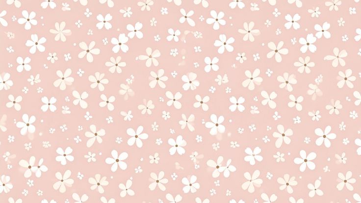 Minimalist soft pink background with a clean horizontal line pink wallpaper